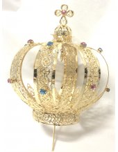 X/50R - Couronne Riche en Filigrane a/5cm de Diamètre
