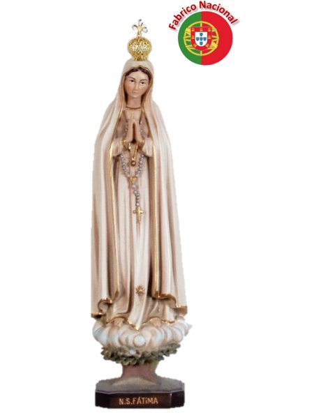 661-  Our Lady of Fátima  29X07cm in resine