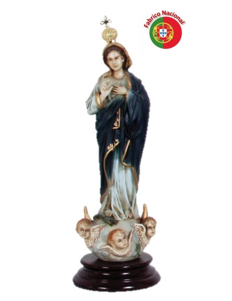 503 - Our Lady of Sameiro 28,50x11cm in Resine