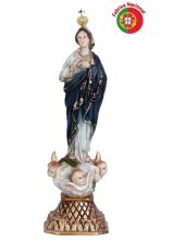 234 - Our Lady of Sameiro 42x13cm in Resine