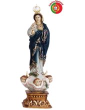 233 - Our Lady of Sameiro 55x20cm in Resine