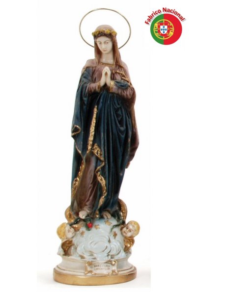 235 - Our Lady of Conception 33x13cm in Resine
