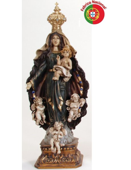 313 - Vierge de Guadeloupe 63x20cm en Résine