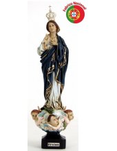 885- Our Lady of Sameiro 44,5x7,5cm in Resine