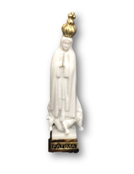 1010/W - Our Lady of Fátima 9cm White