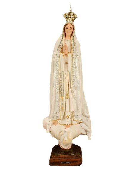 1037 - Our Lady of Fátima 70cm with Crystal eyes